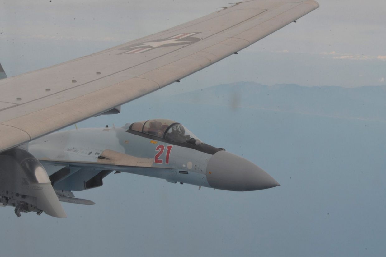 Российский истребитель Су-35
