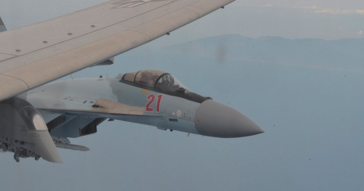 Российский истребитель Су-35