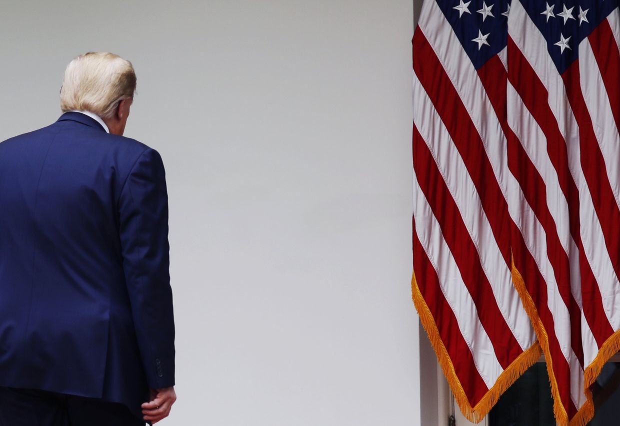 Брифинг президента США Д. Трампа