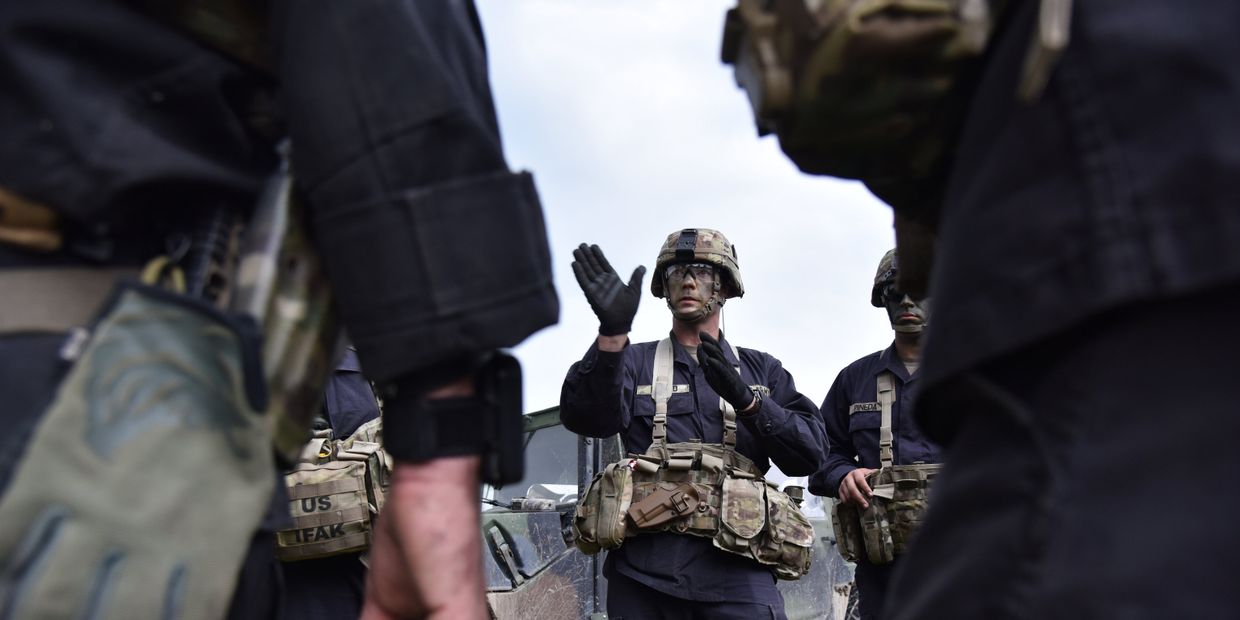 Военные учения Рэпид трайдент-2018 на Украине