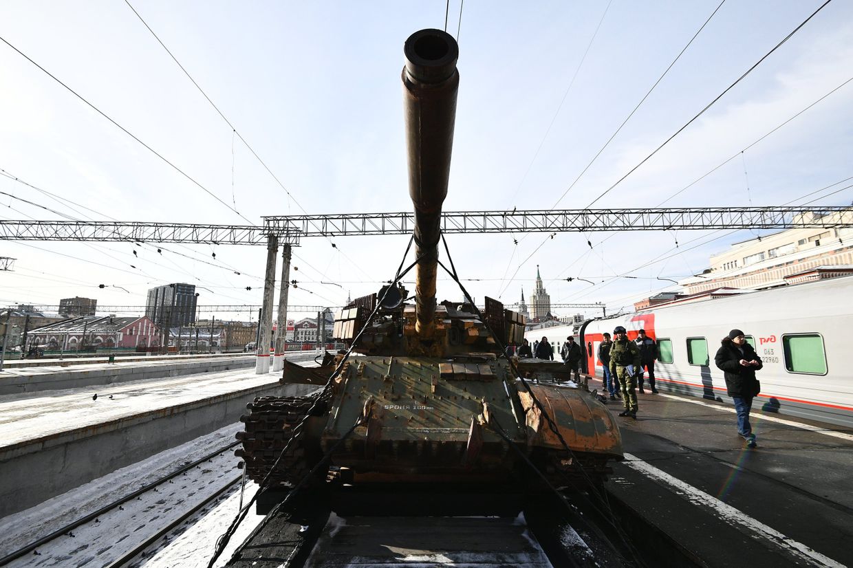 Отправка поезда Сирийский перелом из Москвы