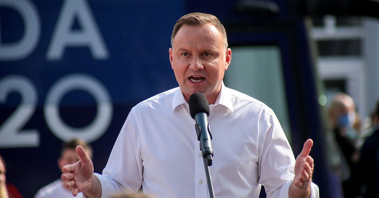 Президент Польши Анджей Дуда Президент Польши Анджей Дуда