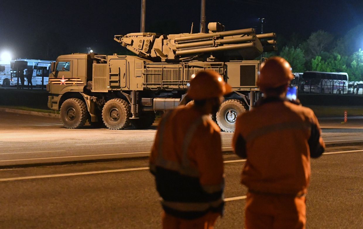 Передислокация военной техники в Москву для участия в параде Победы