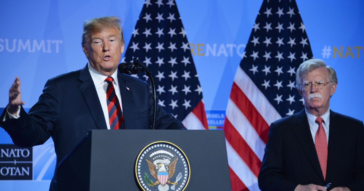 Пресс-конференция президента США Д. Трампа на саммите НАТО
