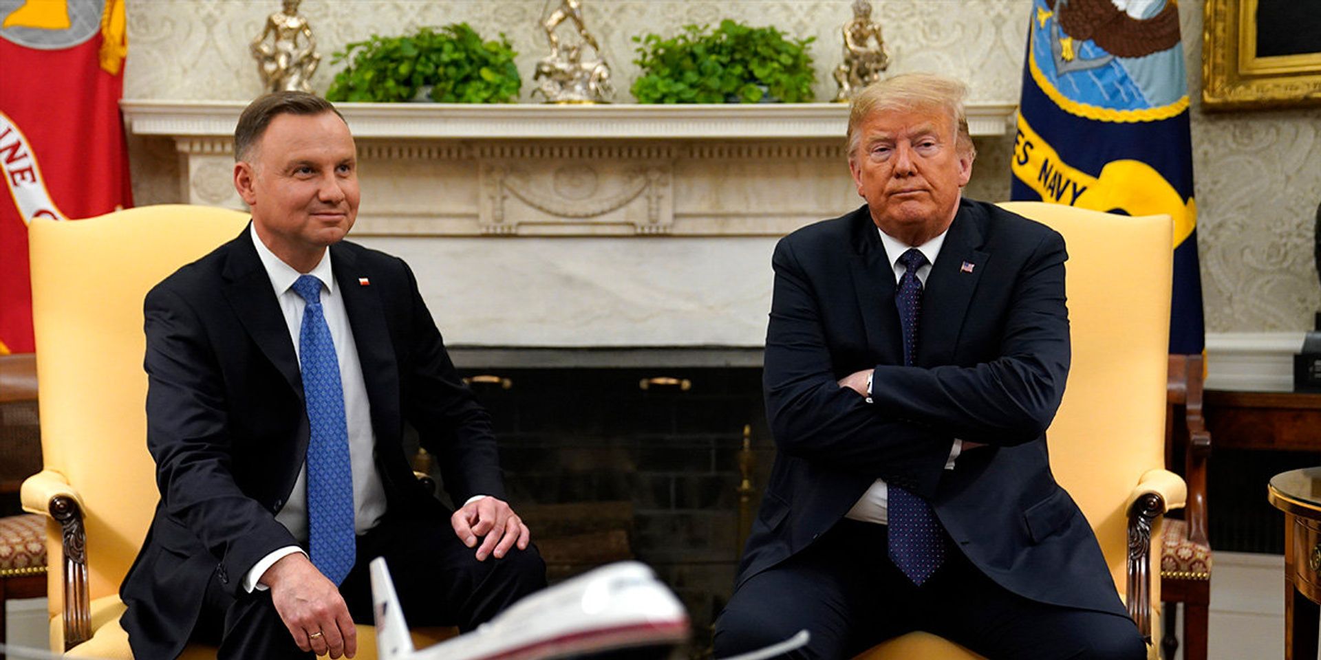 Президент США Дональд Трамп и президент Польши Анджей Дуда - ИноСМИ, 1920, 15.03.2025
