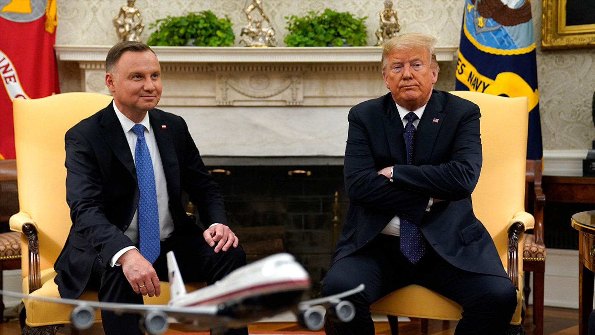 Президент США Дональд Трамп и президент Польши Анджей Дуда - ИноСМИ, 1920, 15.03.2025