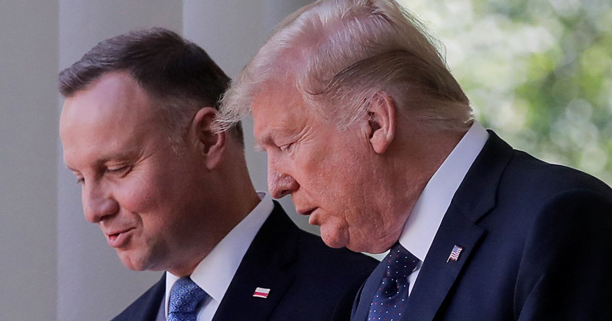 Встреча Дональда Трампа и Анджея Дуды в Вашингтоне Встреча Дональда Трампа и Анджея Дуды в Вашингтоне