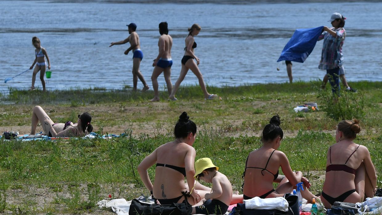 Жара в Красноярске