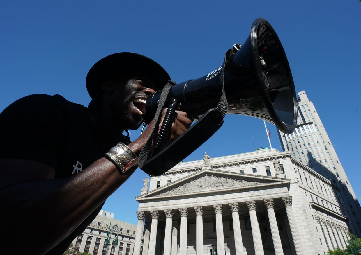 Протесты движения Black Lives Matter после смерти Джорджа Флойда, США Протесты движения Black Lives Matter после смерти Джорджа Флойда, США