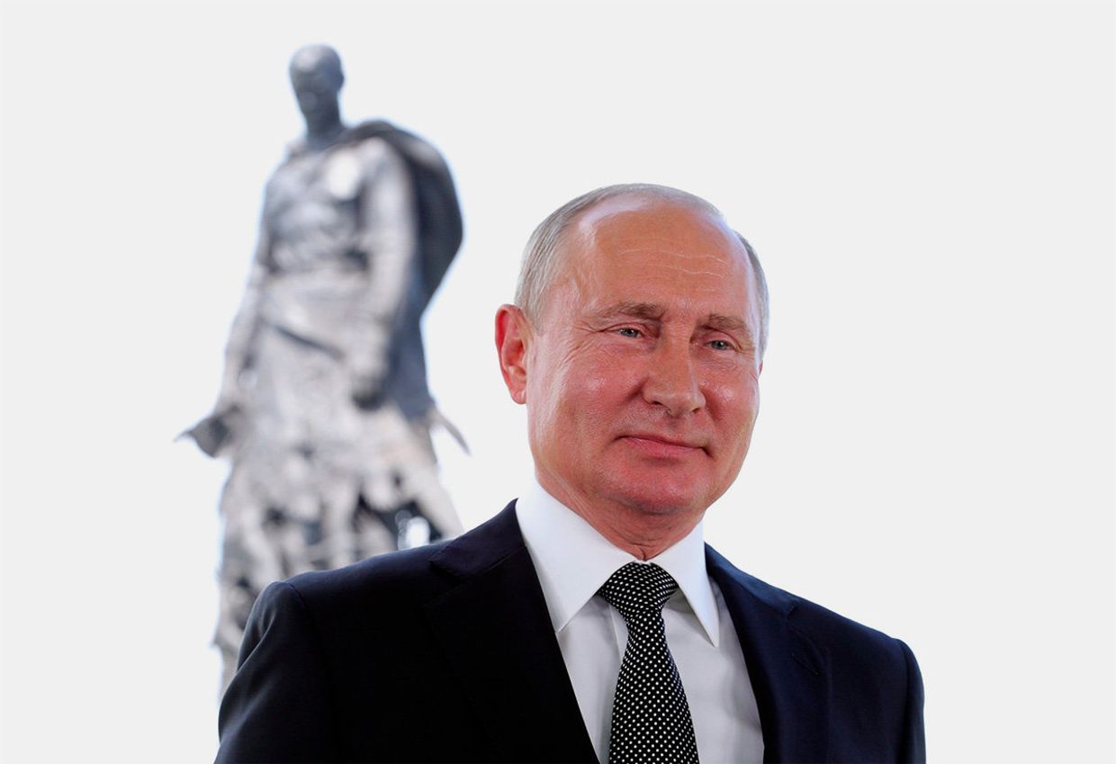 Президент РФ В. Путин выступил с обращением к гражданам России