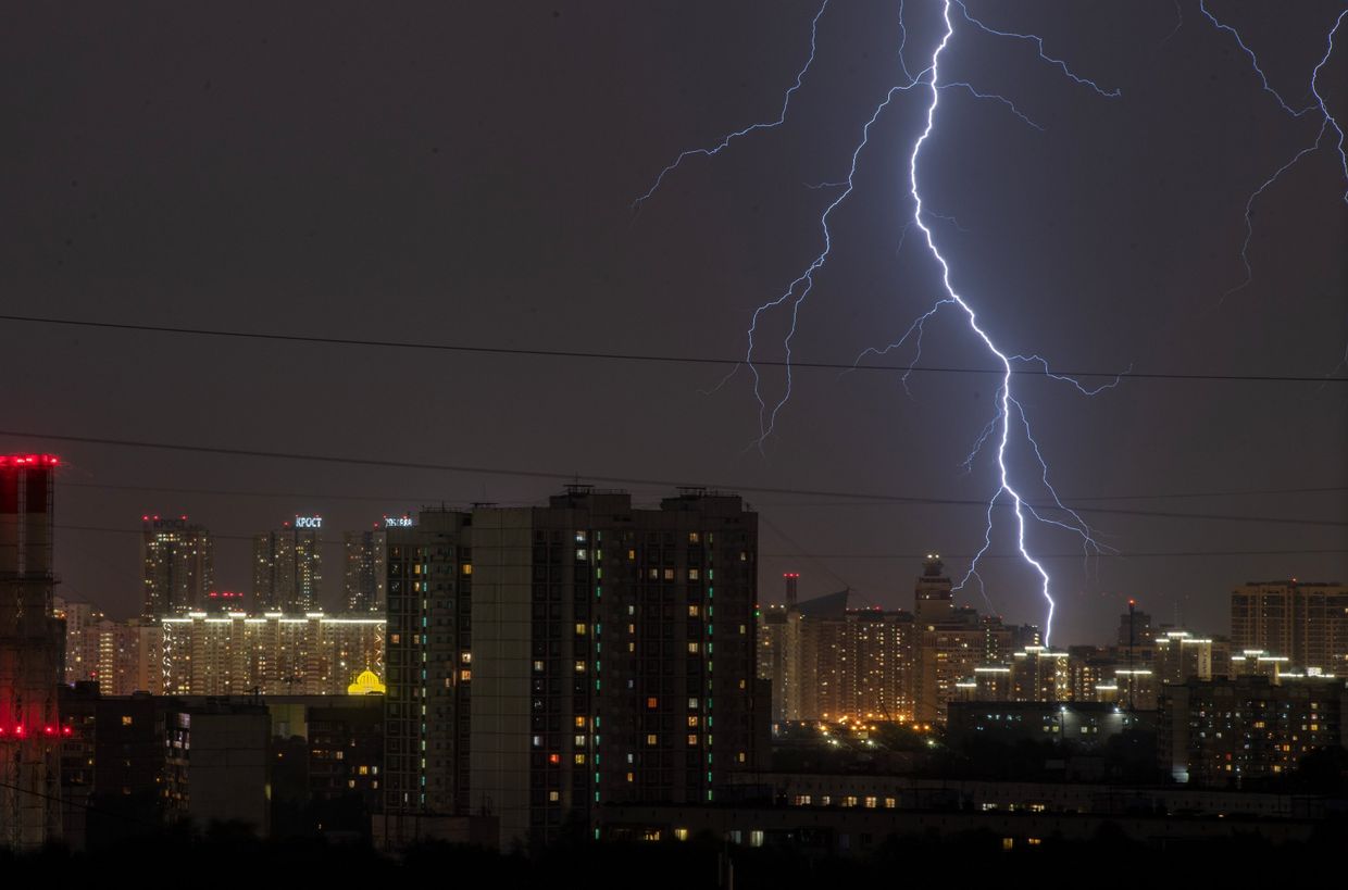 Гроза в Москве