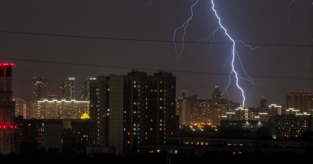 Гроза в Москве