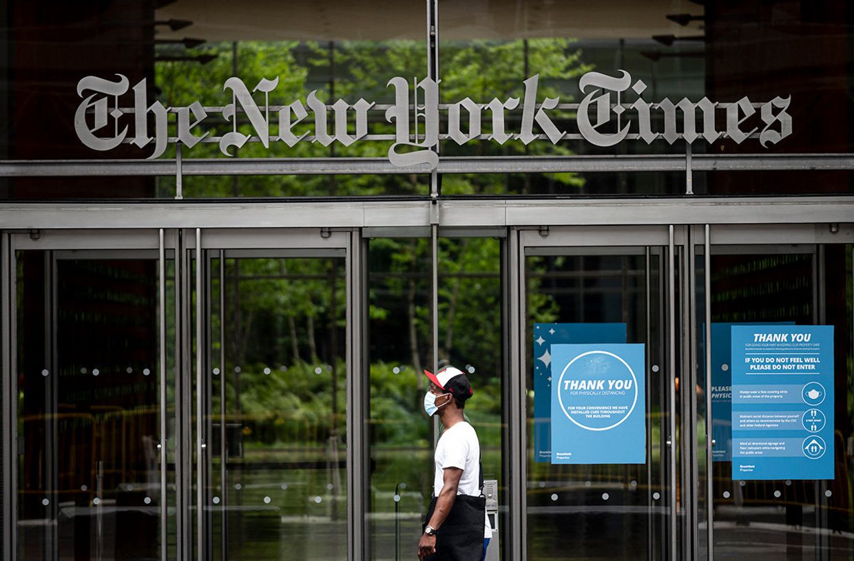 Здание The New York Times, Нью-Йорк, США
