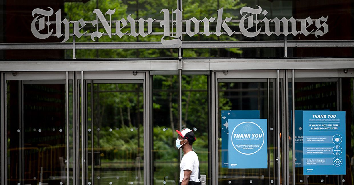 Здание The New York Times, Нью-Йорк, США