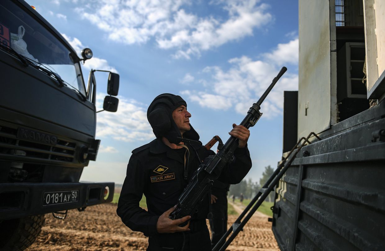 Военнослужащий армии Азербайджана