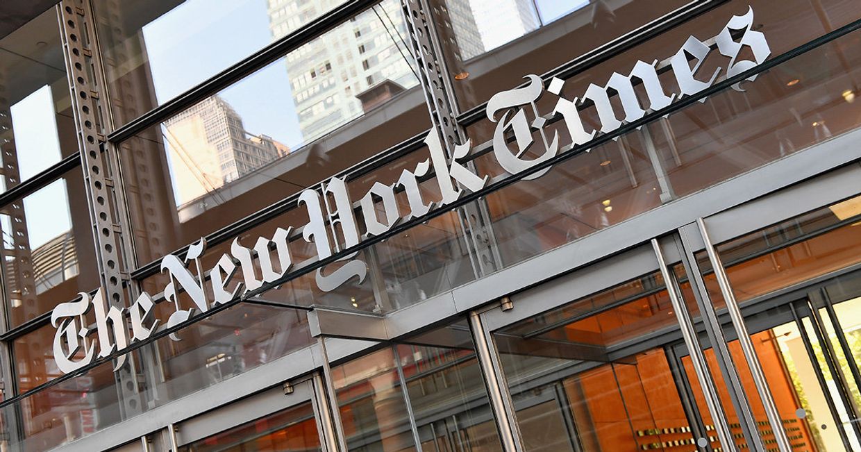 Здание The New York Times, Нью-Йорк, США Здание The New York Times, Нью-Йорк, США