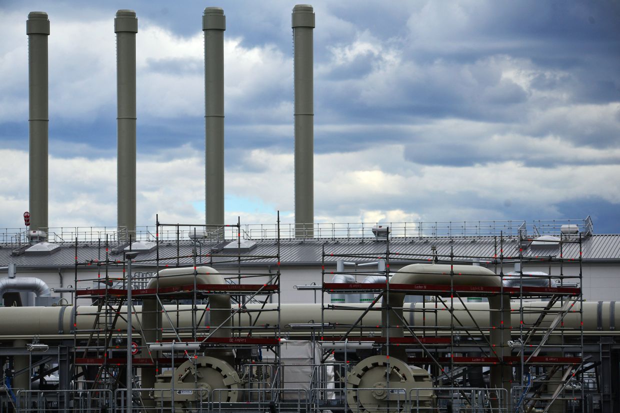 Строительство газопровода Северный поток-2 в Германии