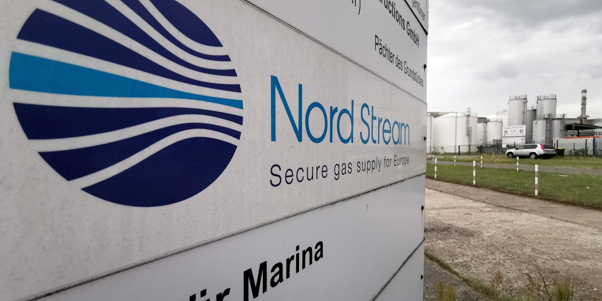 Строительство газопровода Северный поток-2 в Германии
