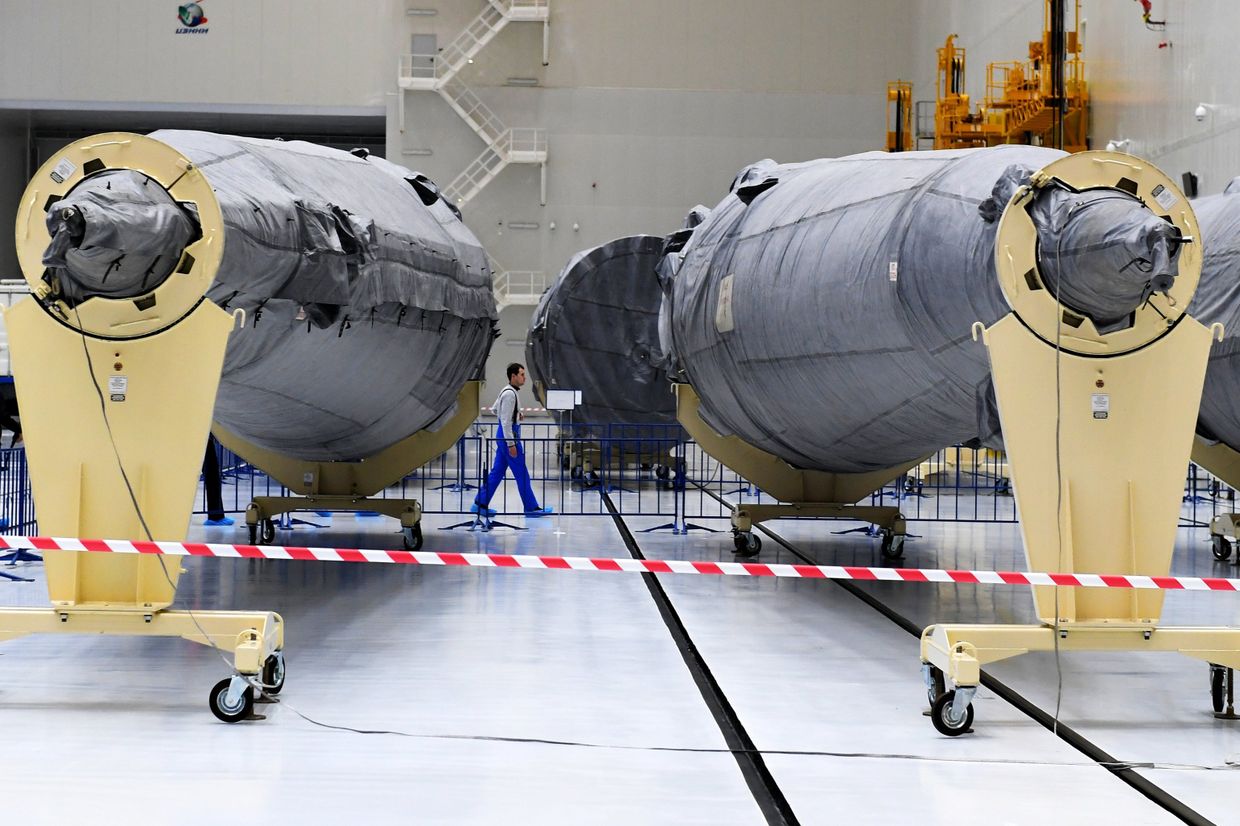 Части ракет-носителей Союз-2