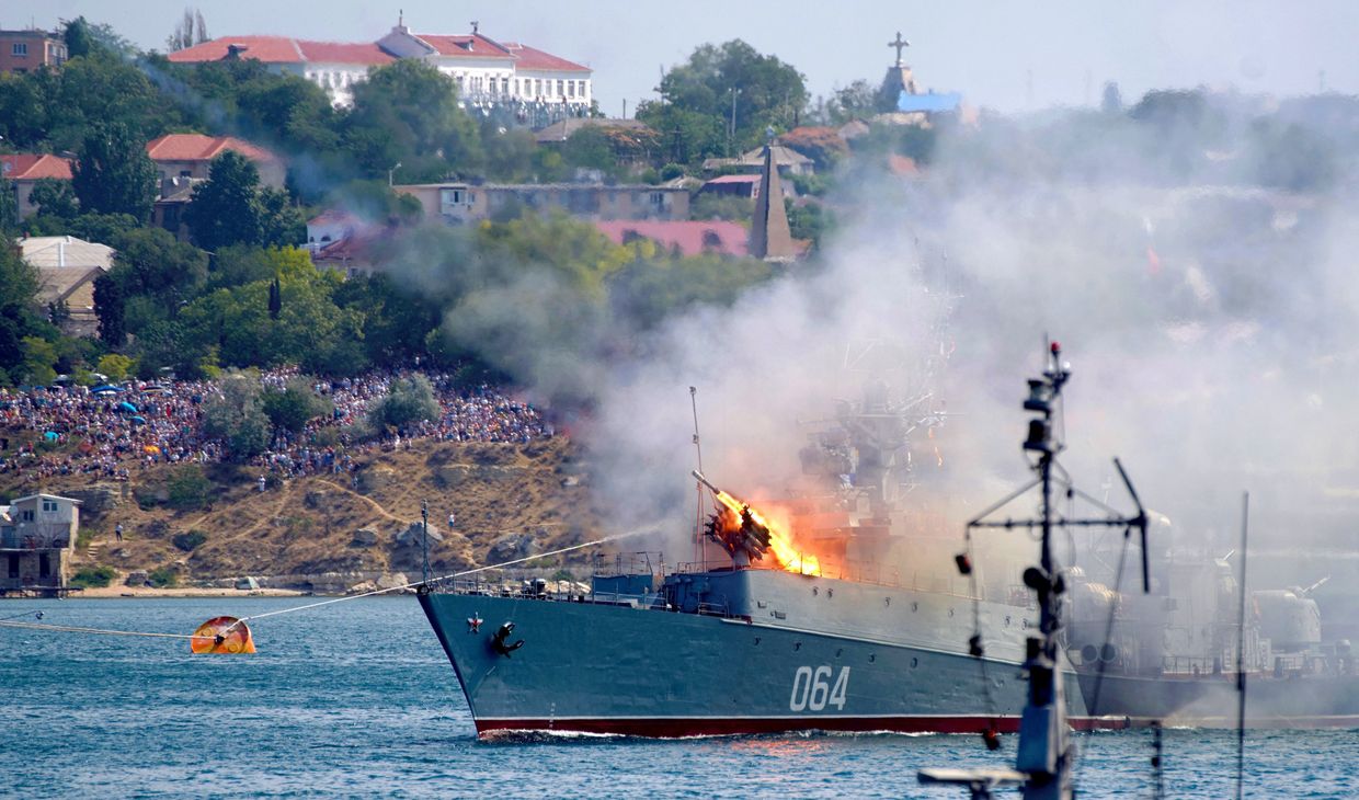 День ВМФ в городах России