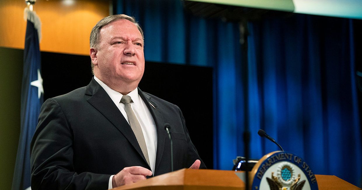 Госсекретарь США Майк Помпео