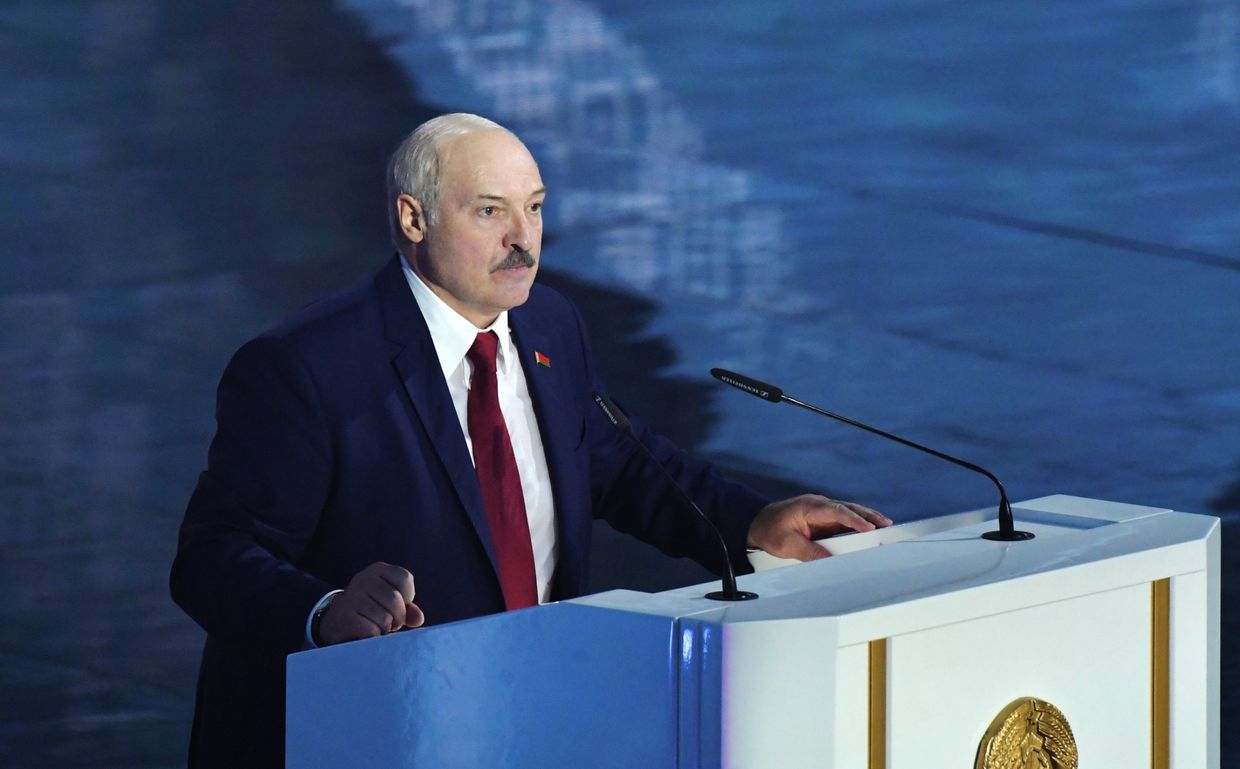 Обращение президента Белоруссии А. Лукашенко накануне президентских выборов