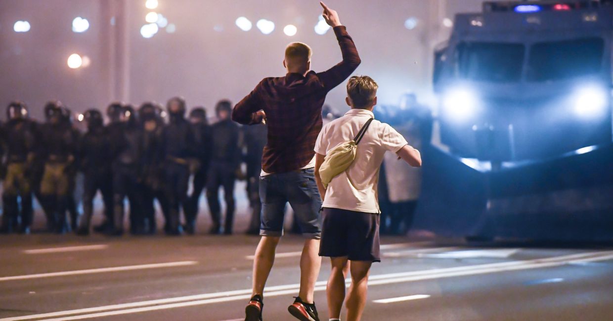 Протесты в Белоруссии
