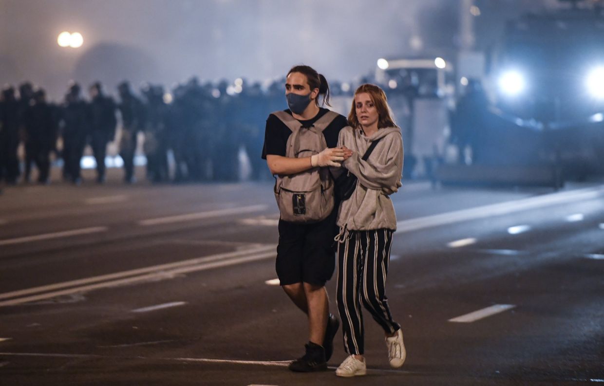 Протесты в Белоруссии