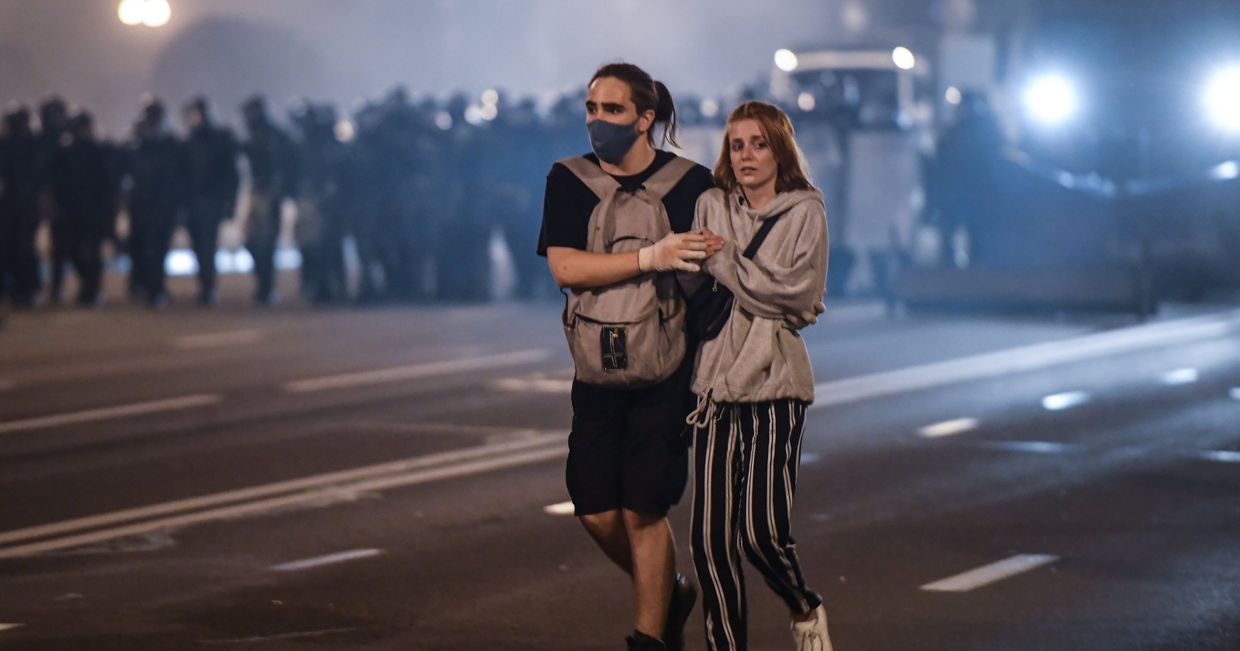 Протесты в Белоруссии