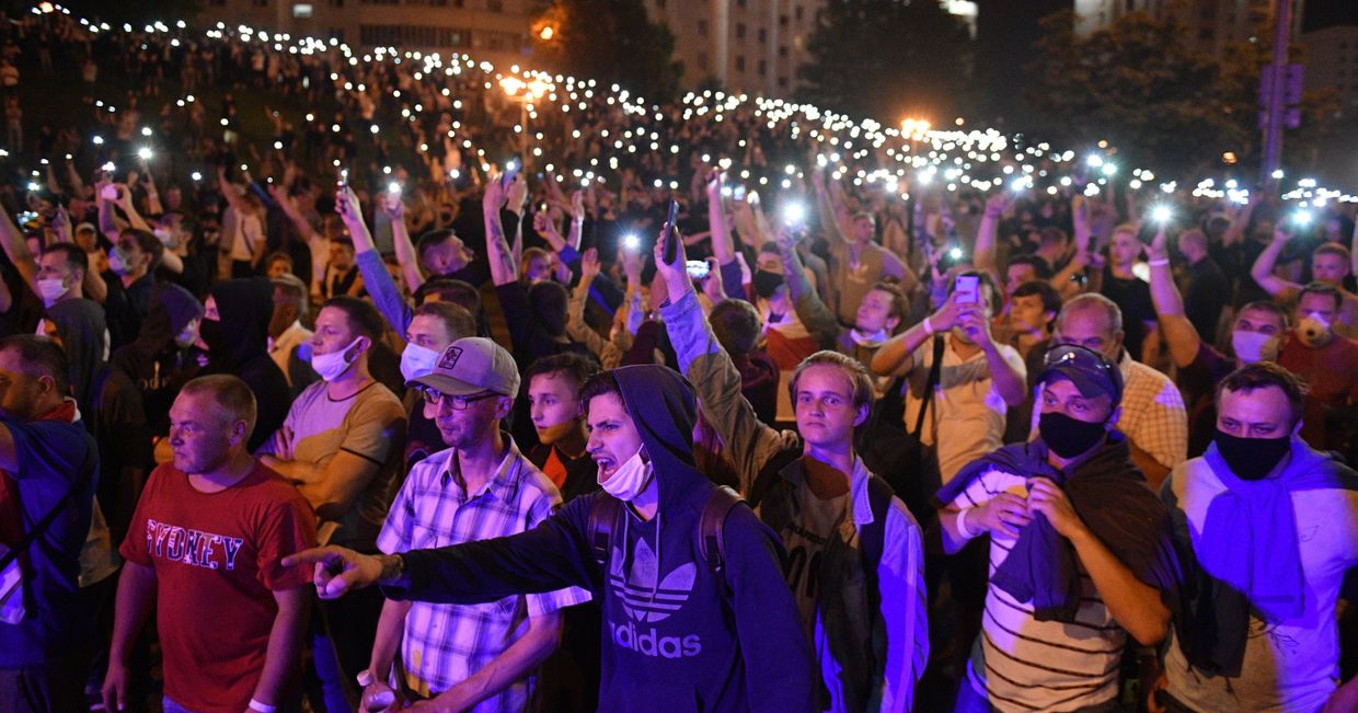 Протесты в Белоруссии