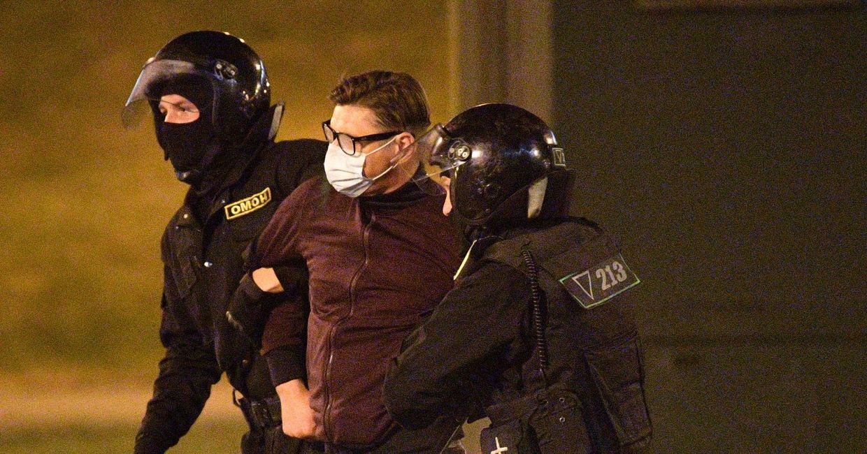 Протесты в Белоруссии