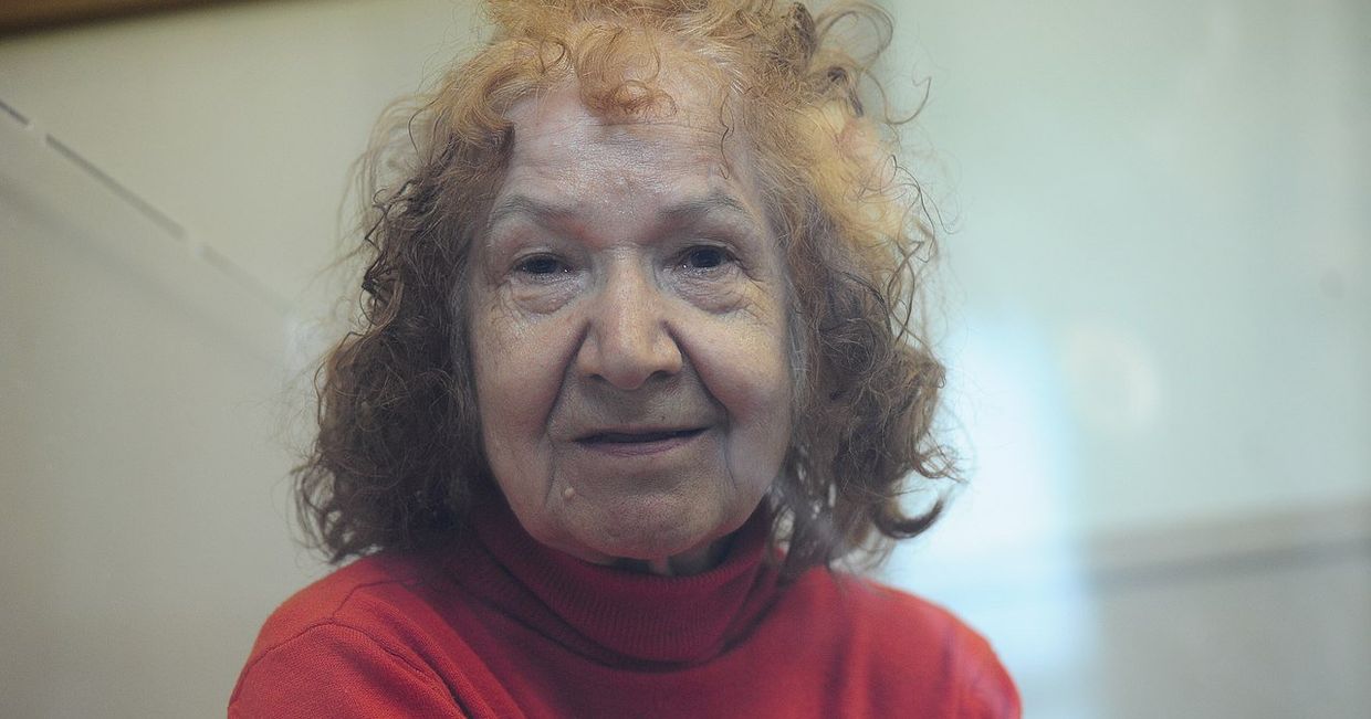 Тамара Самсонова во Фрунзенском районном суде Санкт-Петербурга, 2015