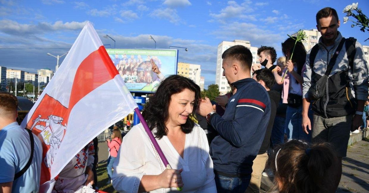 Протесты в Минске