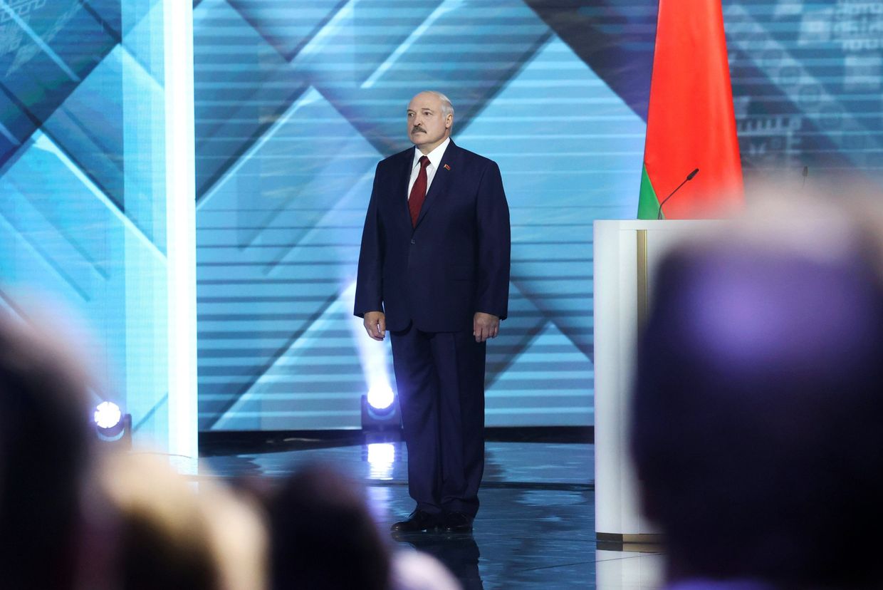 Обращение президента Белоруссии А. Лукашенко накануне президентских выборов