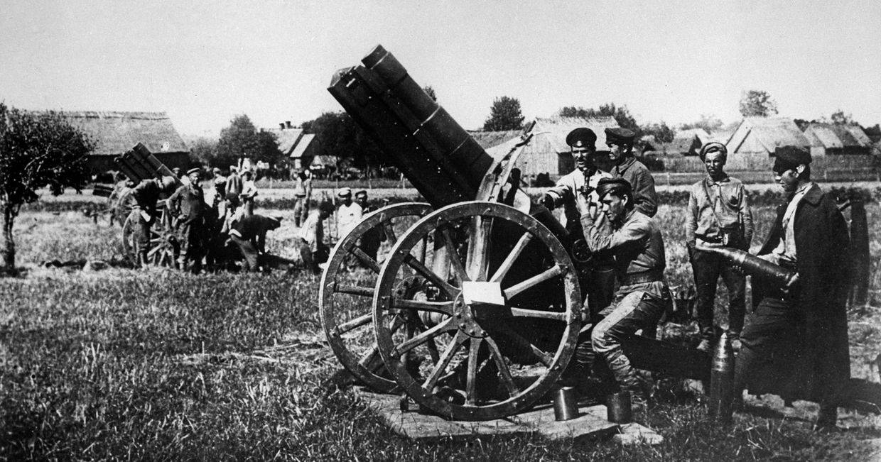 Борьба Красной Армии с белополяками. Украина, 1920 год.