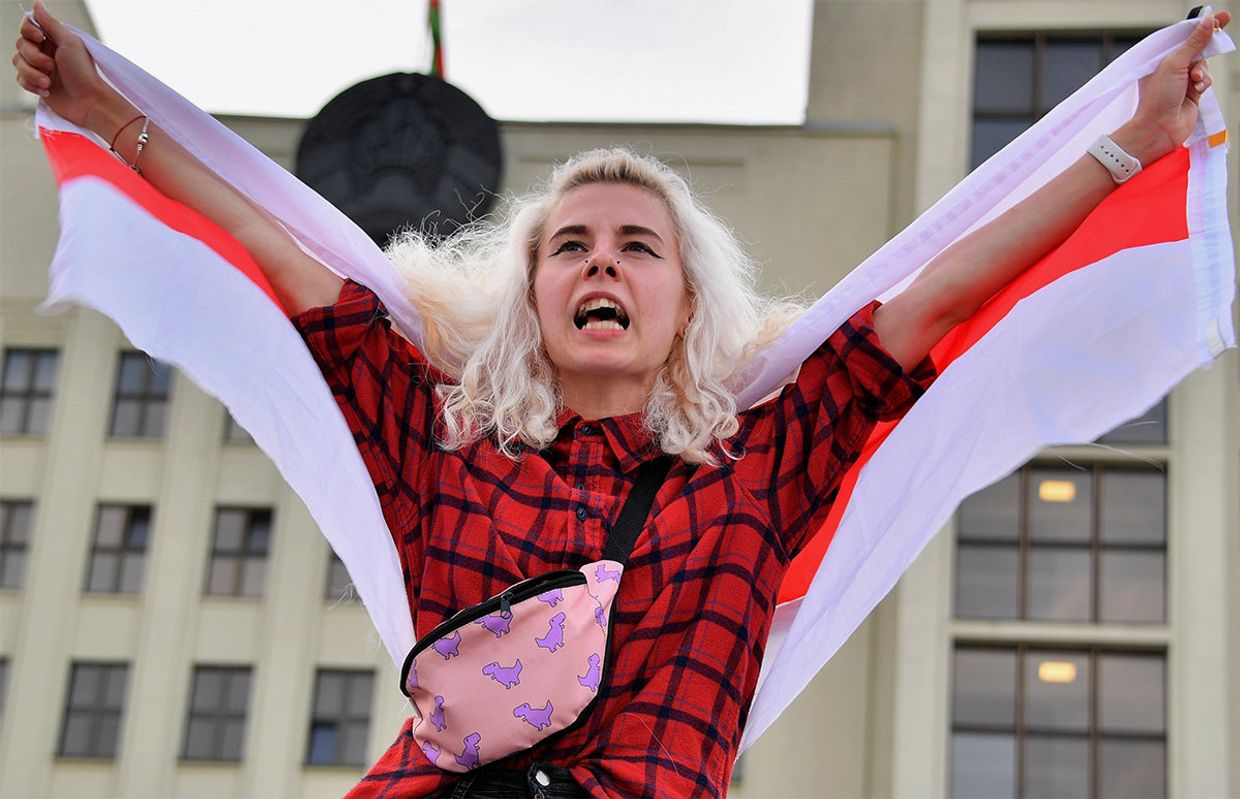 Протесты в Минске