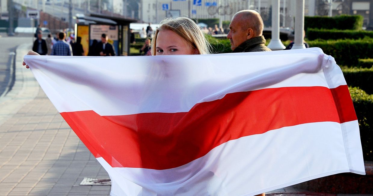 Акция протеста в Минске