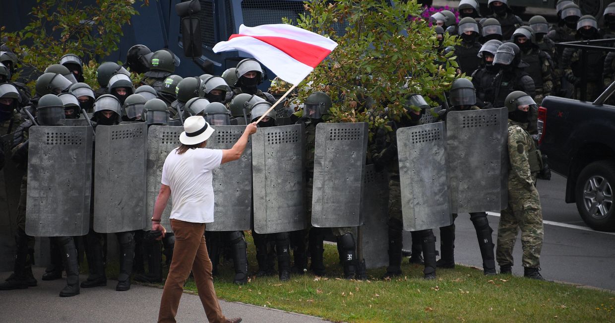 Акции протеста в Минске