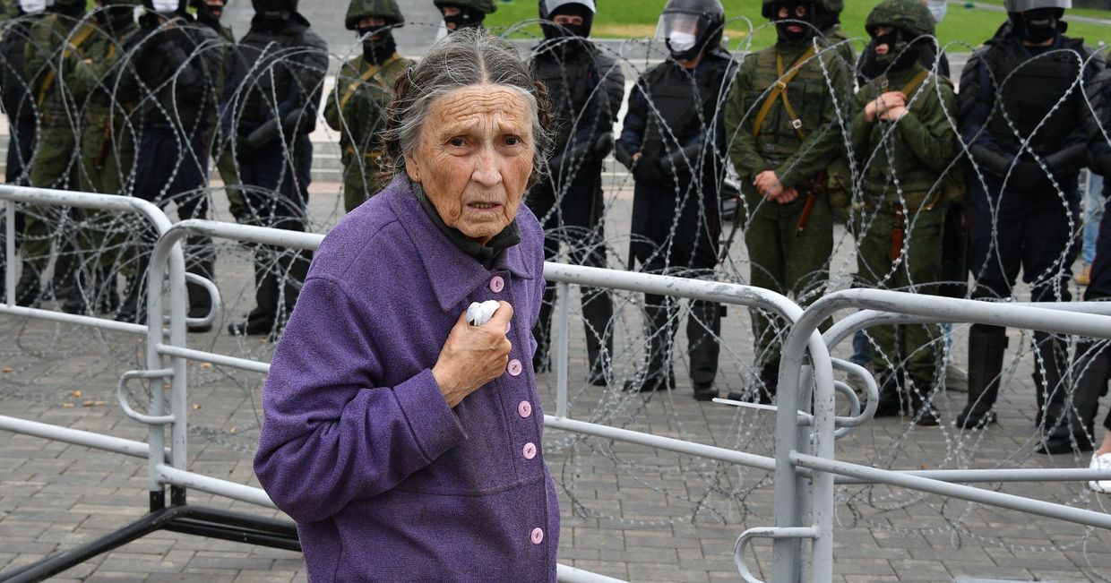 Акции протеста в Минске