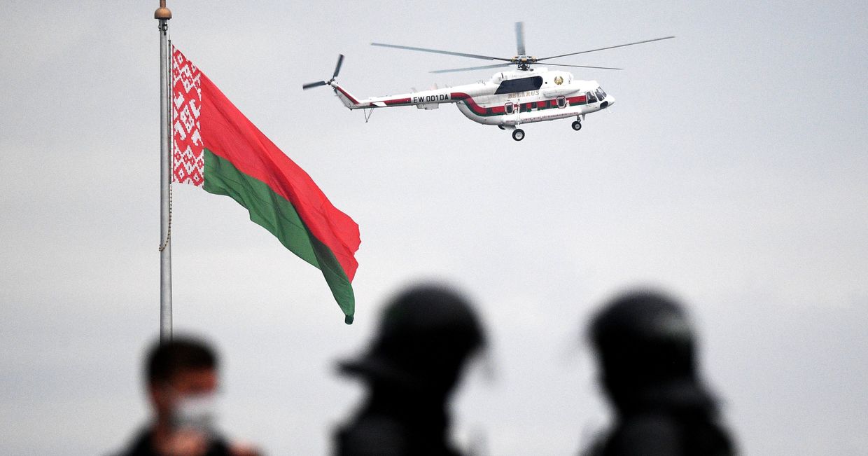 Акции протеста в Минске