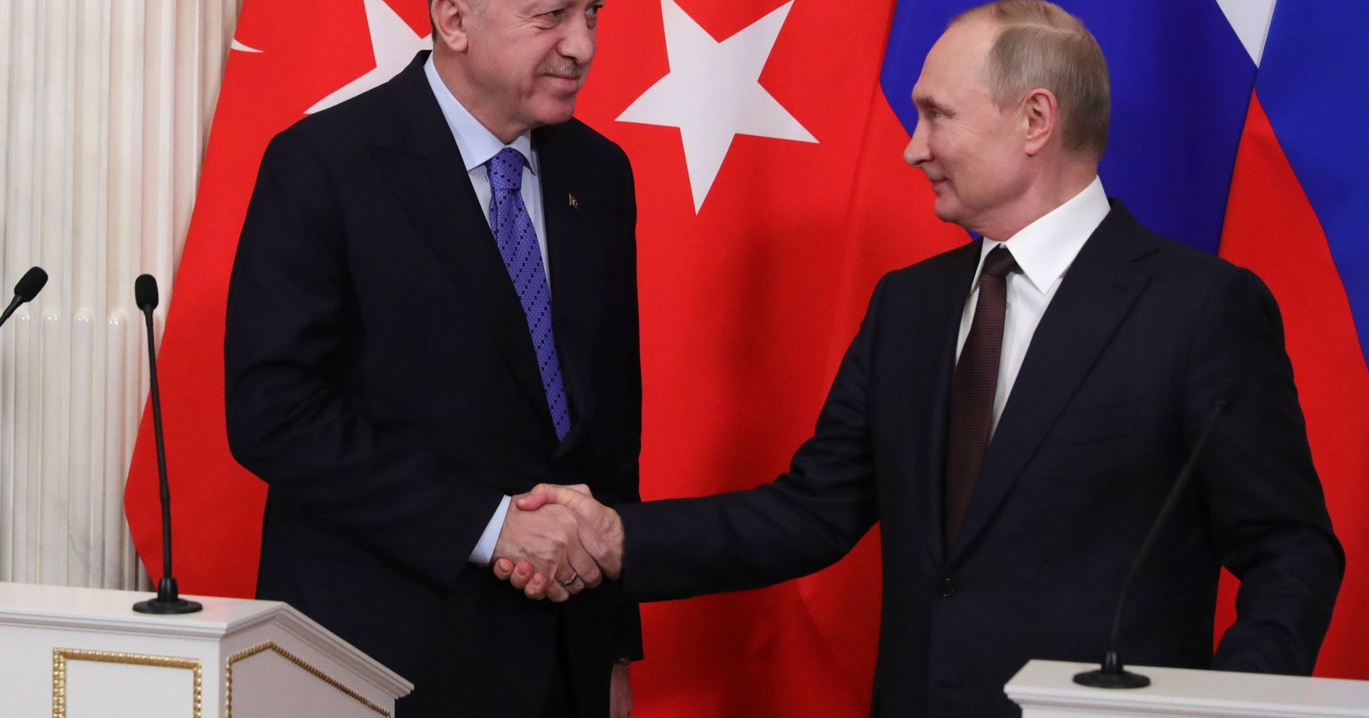 Президент РФ В. Путин встретился с президентом Турции Р. Эрдоганом - ИноСМИ, 1920, 03.09.2020