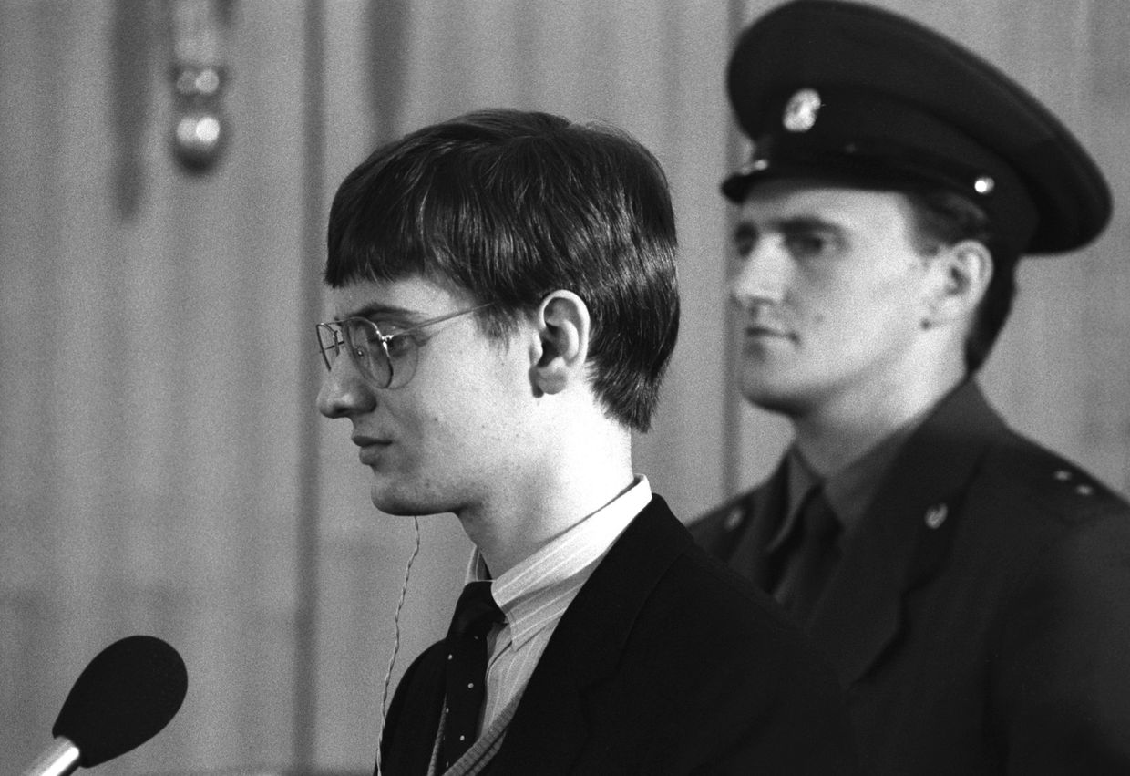 Суд над западногерманским пилотом Матиасом Рустом