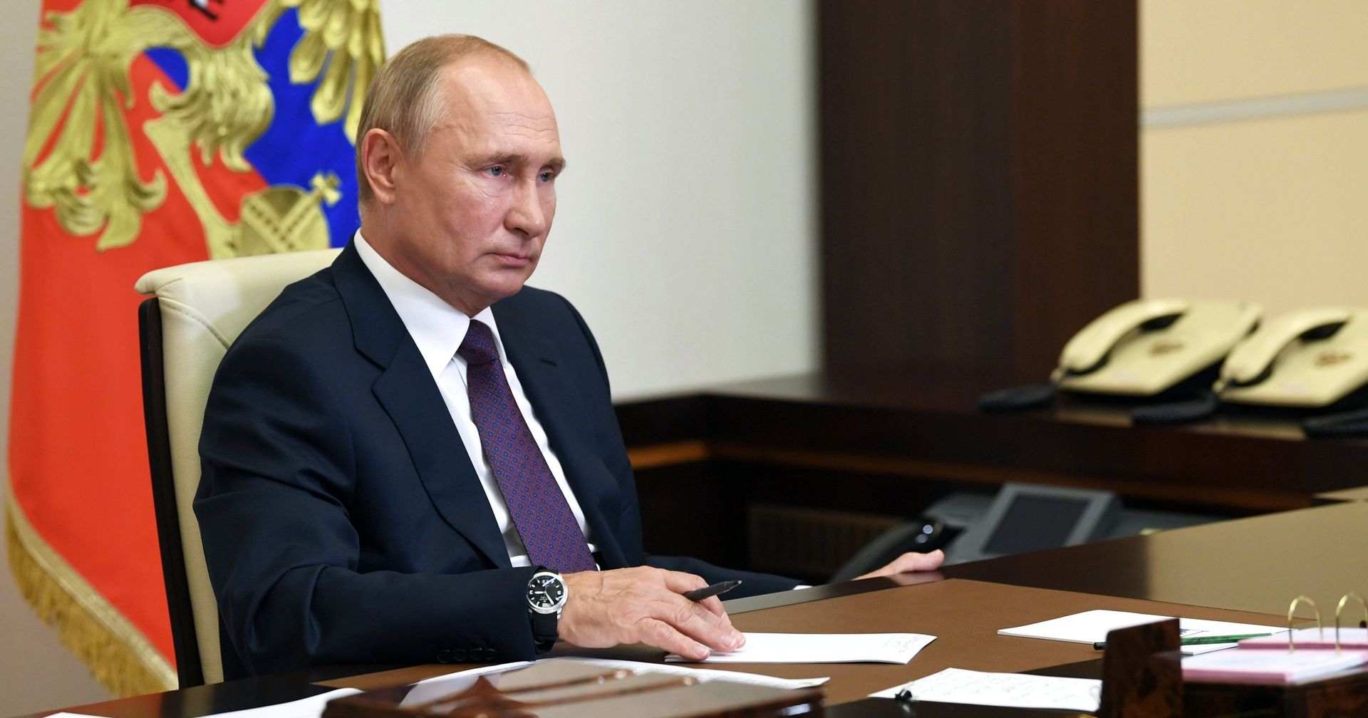 Президент РФ В. Путин встретился с выпускниками третьего потока программы кадрового резерва - ИноСМИ, 1920, 20.11.2020