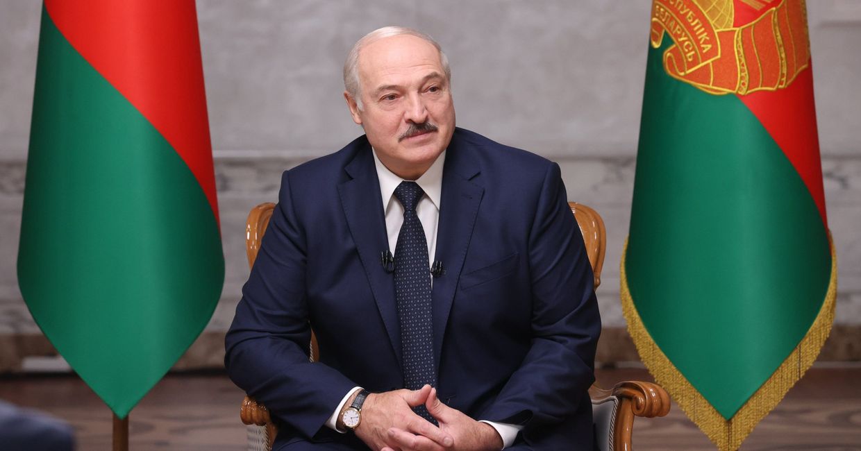 Президент Белоруссии А. Лукашенко дал интервью российским журналистам