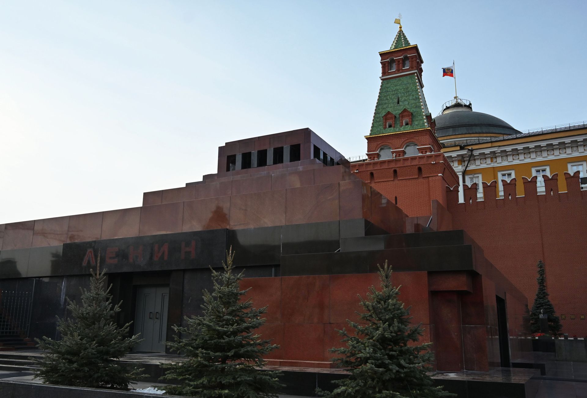 Мавзолей В. И. Ленина, Сенатская башня Московского Кремля и Сенат - ИноСМИ, 1920, 15.09.2020