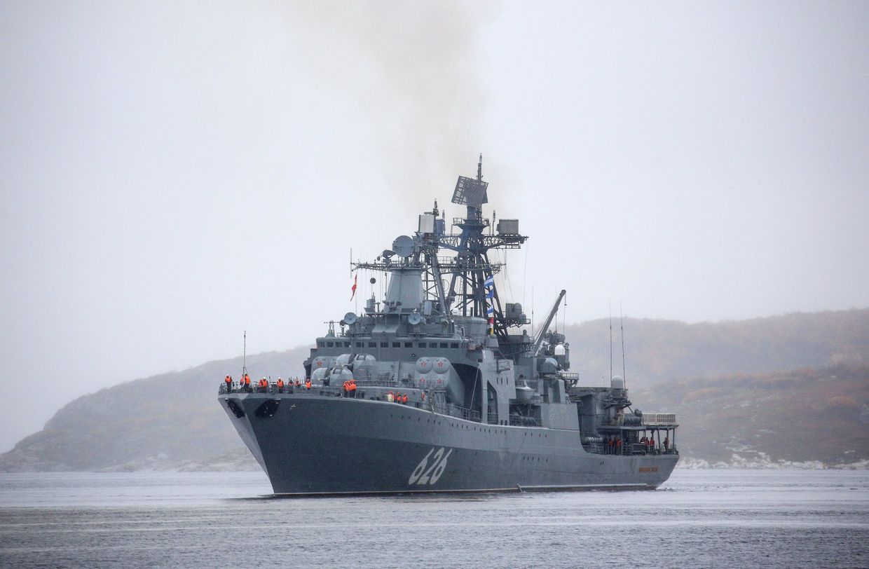 Большой противолодочный корабль Вице-адмирал Кулаков