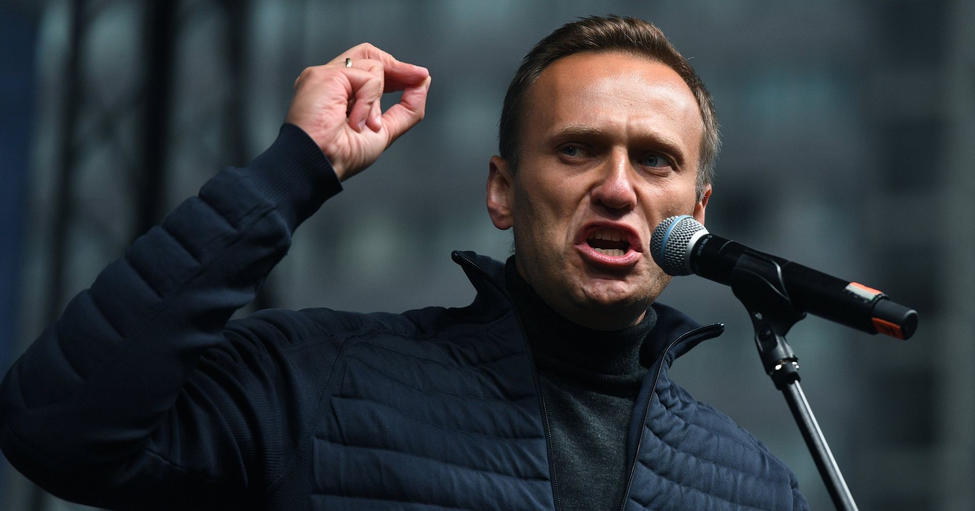 Алексей Навальный выступает на согласованном митинге в поддержку фигурантов московского дела на проспекте Академика Сахарова Алексей Навальный выступает на согласованном митинге в поддержку фигурантов московского дела на проспекте Академика Сахарова - ИноСМИ, 1920, 15.01.2021