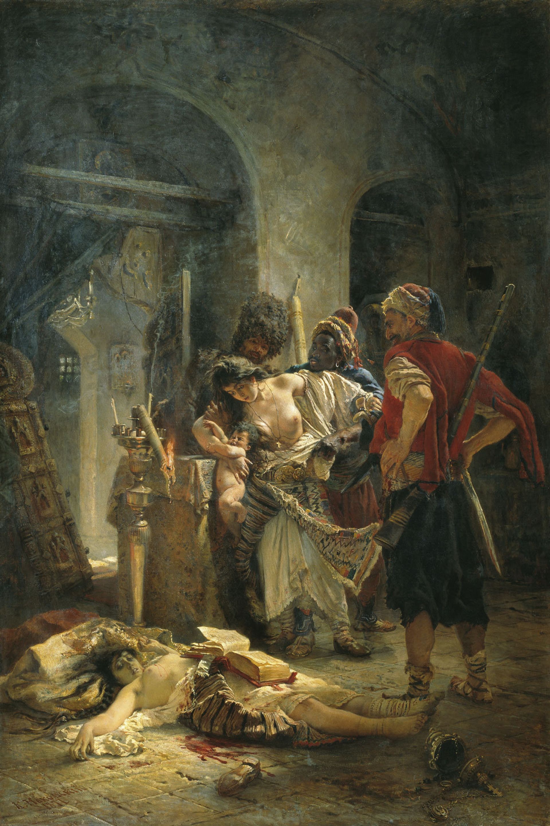 Болгарские мученицы. Константин Маковский 1877 - ИноСМИ, 1920, 26.09.2020