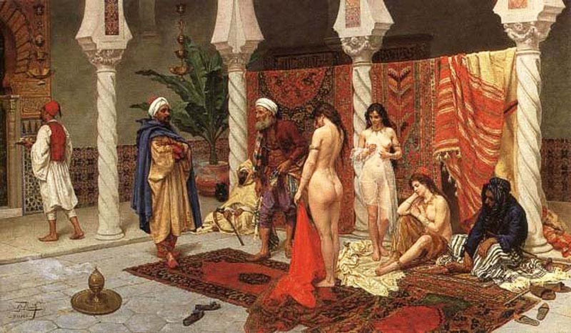 «Выбор фаворитки в гареме», Джулио Розати - ИноСМИ, 1920, 26.09.2020