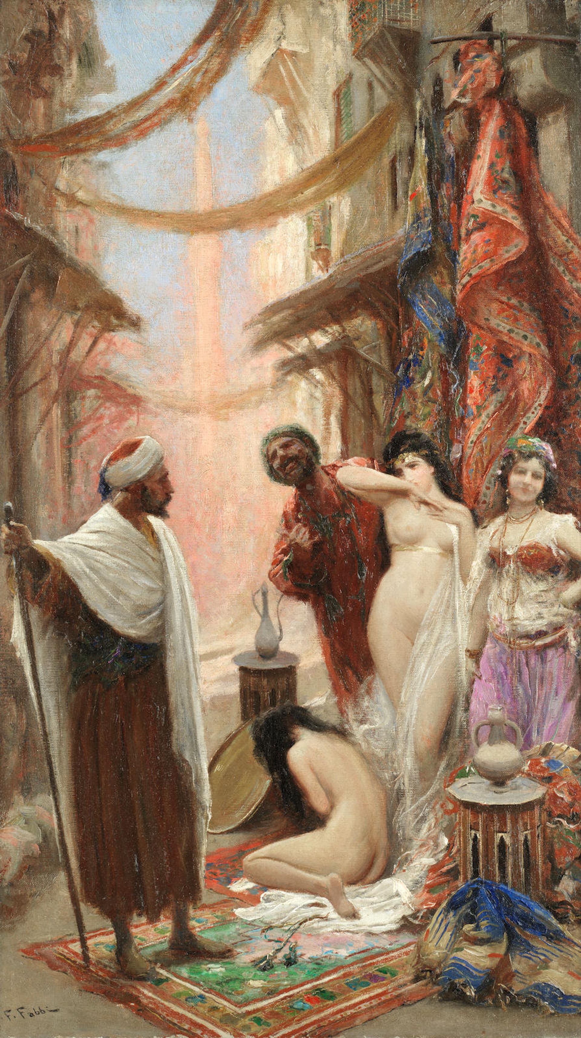 «Невольничий рынок», Фабио Фабби - ИноСМИ, 1920, 26.09.2020